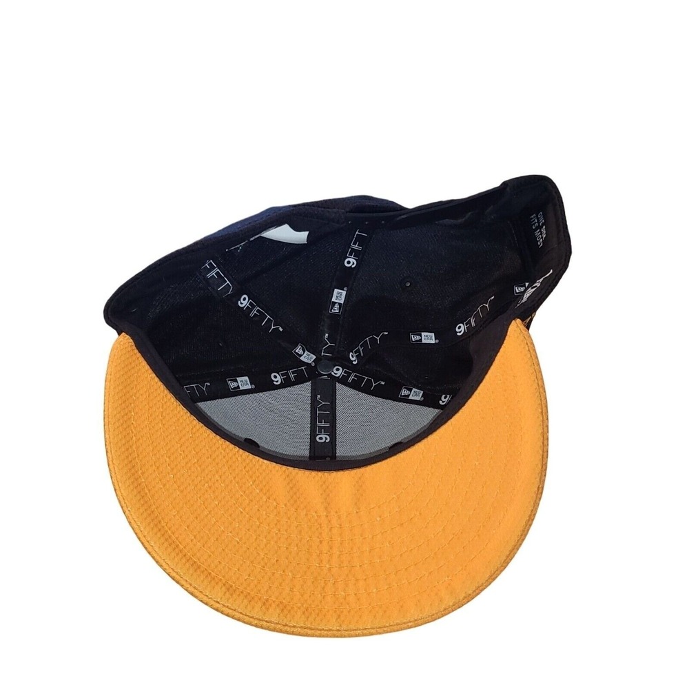 New Era Overwatch League Trace Diamond Weave 9FIFTY Snapback Hat Blk Gold Gaming - Picture 8 of 8